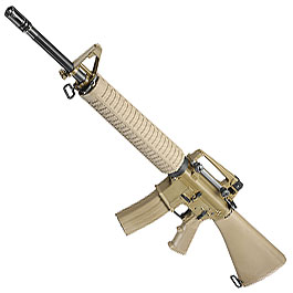 Socom Gear M16A3 Rifle Vollmetall AWSS Open-Bolt Gas-Blow-Back 6mm BB desert