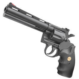 UHC .357 6 Zoll Revolver mit Hülsen Springer 6mm BB schwarz
