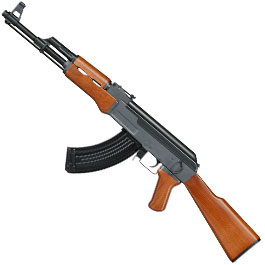 Kleinbild 1 Cyma AK47 Fixed Stock Sport Series Airsoftgewehr S-AEG 6mm BB Holzoptik