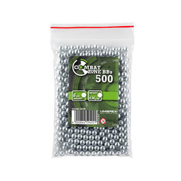 Combat Zone Alu BBs 0,30g 500er Beutel silber