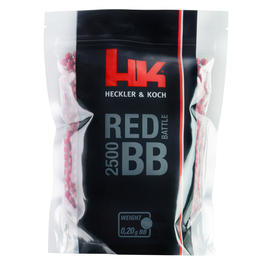 Heckler & Koch Red Battle BBs 0,20g 2.500er Beutel rot