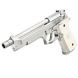 Kleinbild 11 Socom Gear M92F 9mm Sword Cutlass Vollmetall GBB 6mm BB Satin-Chrome