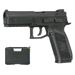 Produktbild zu KJ Works CZ P-09 Duty mit Metallschlitten GBB 6mm BB schwarz ...