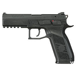 Kleinbild 2 KJ Works CZ P-09 Duty mit Metallschlitten GBB 6mm BB schwarz inkl. Koffer