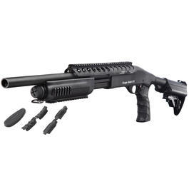 G&P M870 RAS Tactical Medium Shotgun Vollmetall Springer 6mm BB schwarz