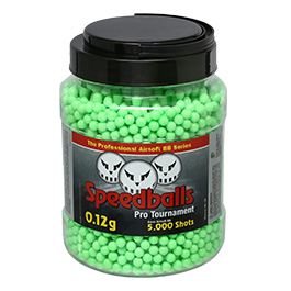 Speedballs Pro Tournament BBs 0,12g 5.000er Container Airsoftkugeln Zombie Green