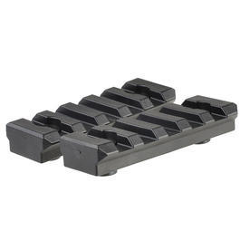 MadBull / Strike Industries KeyMod 21mm Polymer Schiene 5 Slots / 59mm (2) schwarz