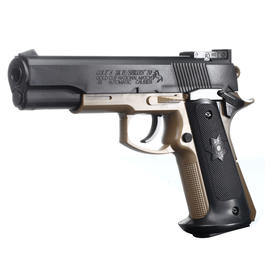 Cybergun Colt MK IV Series 70 Gold Cup National Match Springer 6mm BB Bicolor