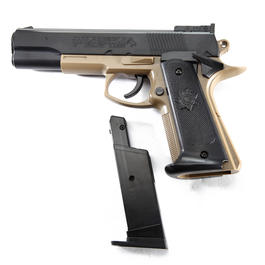 Kleinbild 4 Cybergun Colt MK IV Series 70 Gold Cup National Match Springer 6mm BB Bicolor