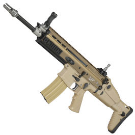 Produktbild zu Wei-ETech Socom-L MK16 Mod 0 Vollmetall S-AEG 6mm BB desert ...