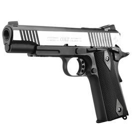 Cybergun Colt 1911 Rail Gun Vollmetall CO2 BlowBack 6mm BB Bicolor-Version