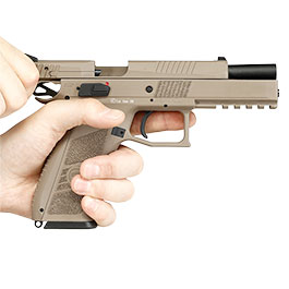 Kleinbild 11 KJ Works CZ P-09 Duty Polymer-Version GBB 6mm BB Flat Dark Earth