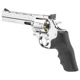ASG Dan Wesson 715 6 Zoll Revolver Vollmetall CO2 6mm BB chrom Low Power Version Bild 3