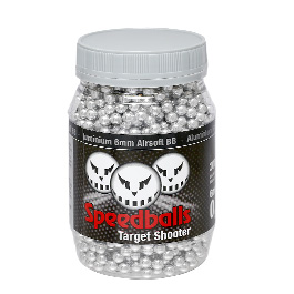 Speedballs Target Shooter Aluminium BBs 0.30g 2.000er Container silber