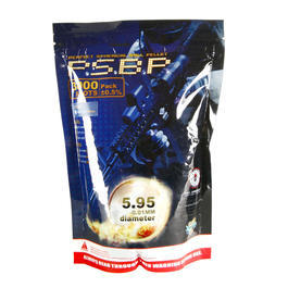 G&G Spherical Precision Ninja BBs 0,20g 3.000er Beutel schwarz