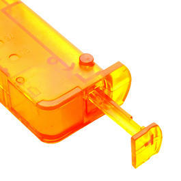 BAAL Pistol-Type Speedloader für 150 BBs orange-transparent Bild 3