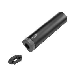 Xcortech XT501 Aluminium Mock Silencer Tracer Unit 14mm- schwarz