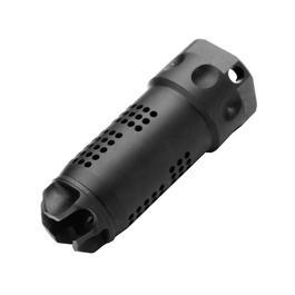 King Arms Stahl Tactical Flash-Hider Type 5 schwarz 14mm-