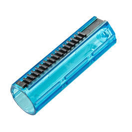 Super Shooter Polycarbonate LW Piston mit 15 Stahlzähne (Vollzahn) blau