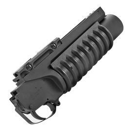 G&P Skull Frog QD M203 40mm Granatwerfer f. 20 - 22mm Schienen XShort-Type schwarz Bild 1 xxx: