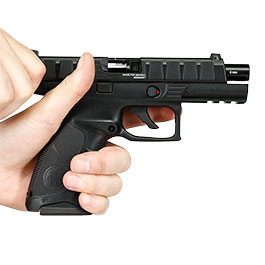 Kleinbild 11 Beretta APX mit Metallschlitten CO2 BB 6mmBB schwarz