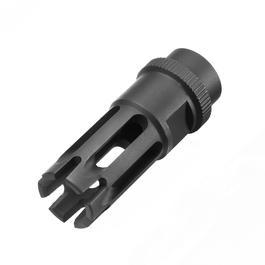 Ares Aluminum Type-F Flash-Hider schwarz 14mm+