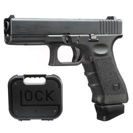 Glock 17 Gen. 3 Airsoft mit CNC-Metallschlitten CO2BB 6mm BB schwarz - Deluxe-Edition
