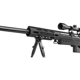 Well MB4412D MSR Snipergewehr inkl. Zweibein / Zielfernrohr Springer 6mm BB schwarz Bild 2