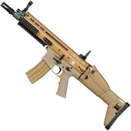 Kleinbild 1 Cybergun FN Herstal SCAR-L Vollmetall Nylon-Version S-AEG 6mm BB Tan