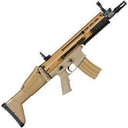 Kleinbild 3 Cybergun FN Herstal SCAR-L Vollmetall Nylon-Version S-AEG 6mm BB Tan