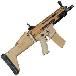 Kleinbild 4 Cybergun FN Herstal SCAR-L Vollmetall Nylon-Version S-AEG 6mm BB Tan