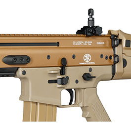 Kleinbild 8 Cybergun FN Herstal SCAR-L Vollmetall Nylon-Version S-AEG 6mm BB Tan