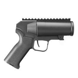 6mmProShop 40mm Airsoft Pocket Pistolen-Launcher Shorty schwarz Bild 2