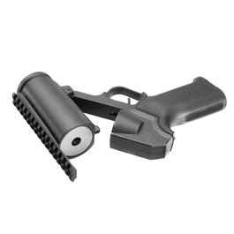 6mmProShop 40mm Airsoft Pocket Pistolen-Launcher Shorty schwarz Bild 5