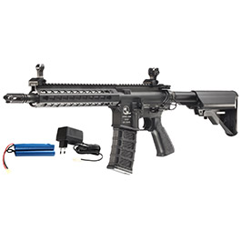 ASG Armalite M15A4 Assault Vollmetall Sportline Komplettset S-AEG 6mm BB schwarz