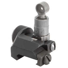 VFC K-Style 600M Flip-Up Rear Sight f. 21mm Schienen schwarz / grau