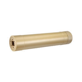 Crusader TR45S Aluminium Suppressor Silencer Desert Tan inkl. 16mm+ / 14mm- Adapter