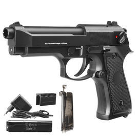 Ersatzteilset GSG / CM M92 mit Metallschlitten Komplettset AEP 6mm BB schwarz