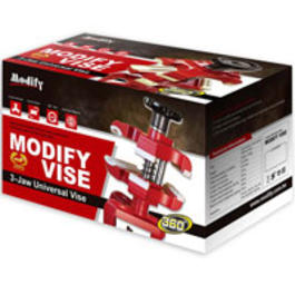 Modify 3-Jaw Universal Gewehrschraubstock mit Metall- / Kunststoffbacken rot Bild 3