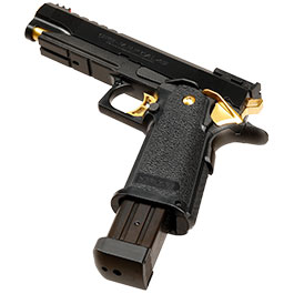 Kleinbild 5 Tokyo Marui Hi-Capa 5.1 Gold Match Gas-Blow-Back 6mm BB schwarz
