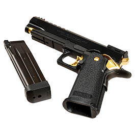 Kleinbild 6 Tokyo Marui Hi-Capa 5.1 Gold Match Gas-Blow-Back 6mm BB schwarz