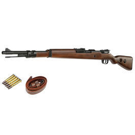 Versandrcklufer G&G Karabiner 98K SE Gas Bolt-Action Gewehr mit Hlsenauswurf 6mm BB Echtholz-Version