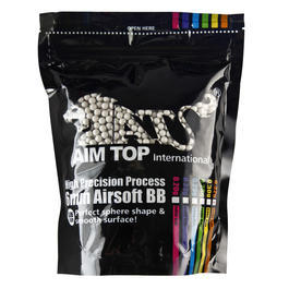 AIM Top Premium Grade Bio BBs 0,32g 3.100er Beutel weiss