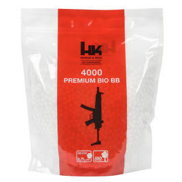 Heckler & Koch Premium Bio BBs 0.25g 4.000er Beutel weiss