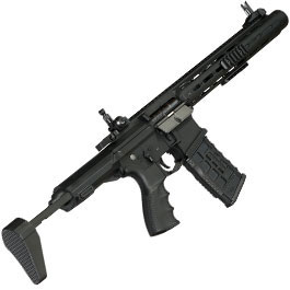 Kleinbild 4 G&G GC16 PDW15 AR Vollmetall S-AEG 6mm BB schwarz