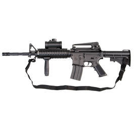 M4 Navy Commando RIS Komplettset AEG 6mm BB schwarz