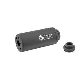 G&G SS-80 Alumininium Mock Suppressor 14mm- / 14mm+ schwarz