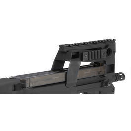 King Arms M3 Tactical Polymer Version S-AEG 6mm BB schwarz Bild 4