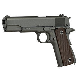 Produktbild zu KWC M1911A1 Military Vollmetall CO2 BlowBack 6mm BB Parkeriz ...