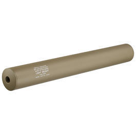 King Arms Light Weight Aluminium Silencer 335 x 40mm 14mm- Dark Earth